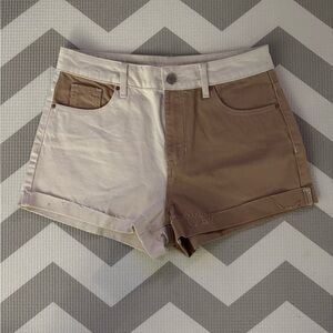 Two-Tone Women's Shorts
